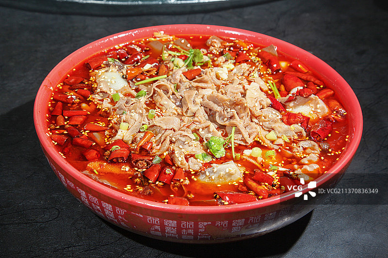 中餐美食-毛血旺图片素材