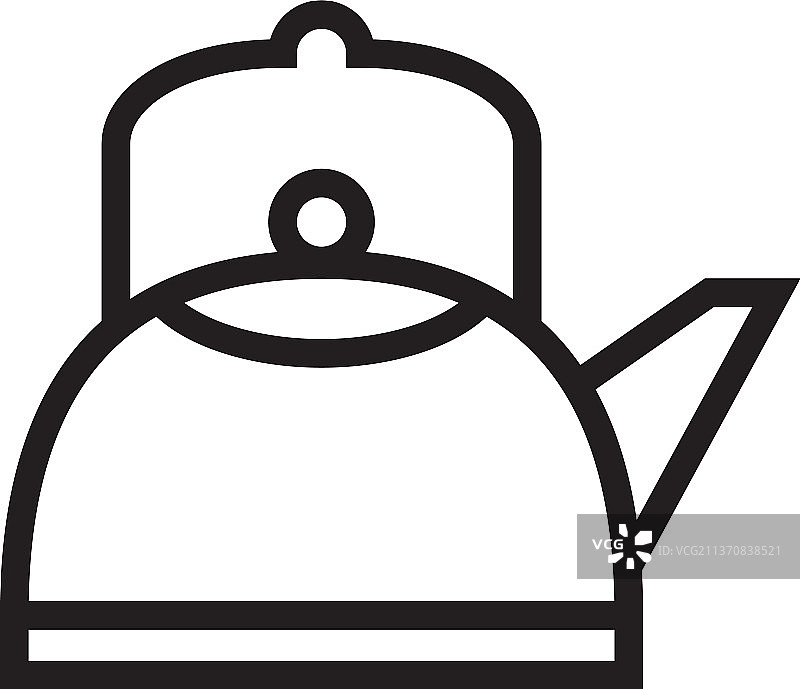 水壶图标金属水壶图片素材