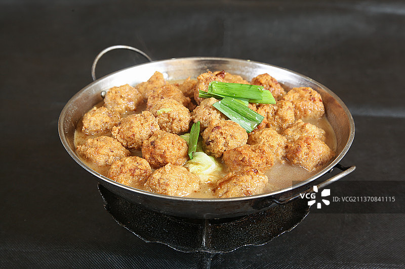 中餐美食-白菜炖丸子图片素材