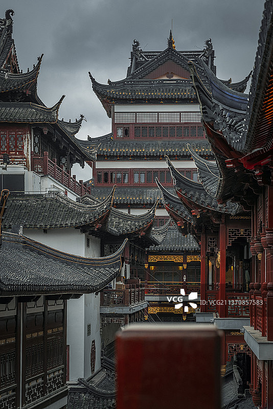 豫园一角图片素材