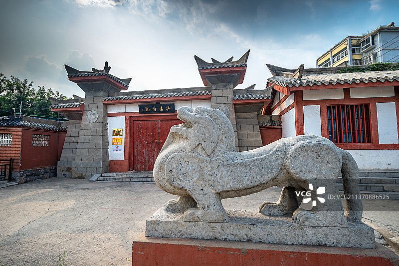 石辟邪+江苏省徐州市铜山区徐州汉墓群（茅村汉画像石墓）图片素材