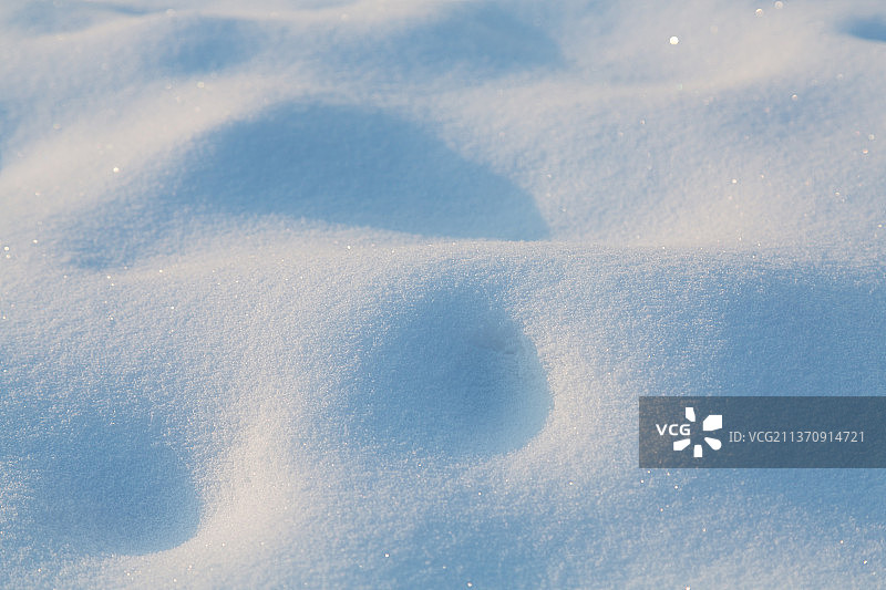 雪地纹理，雪质感，雪光影图片素材