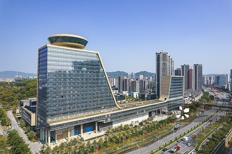 深圳光明艺术中心 深圳光明区 深圳风光 光明区 深圳城市风光图片素材