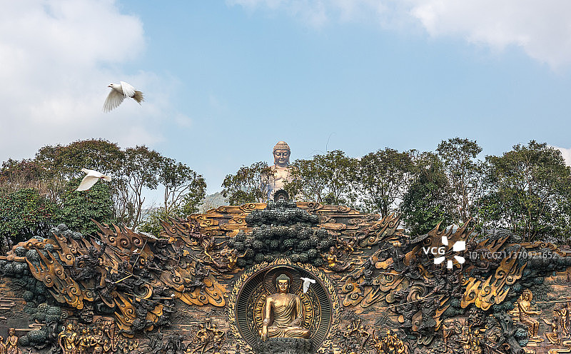 无锡灵山胜境图片素材