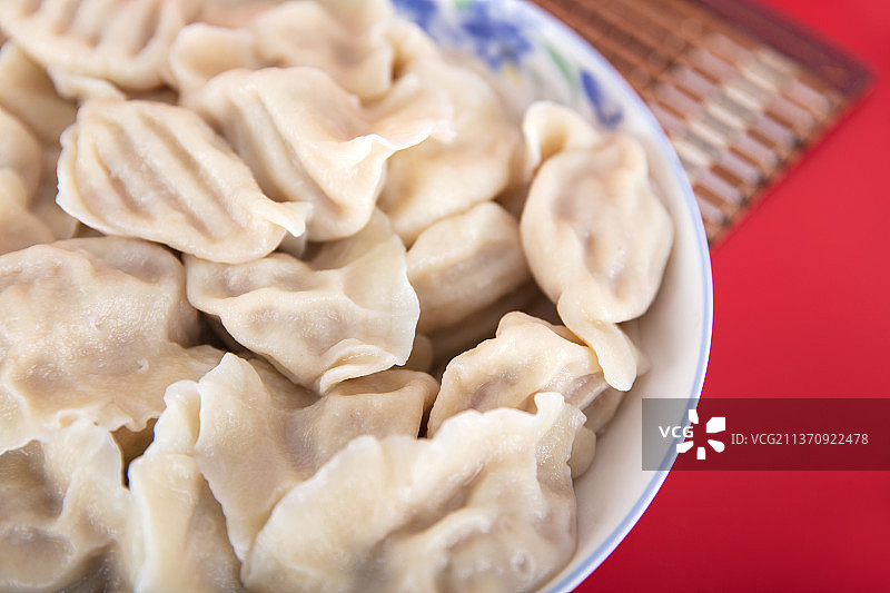 特写节日的饺子图片素材