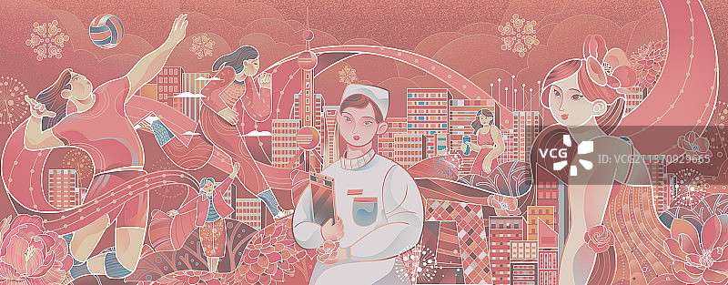 女生节快乐图片素材