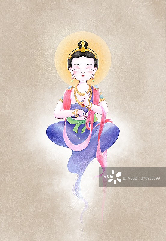敦煌人物图片素材