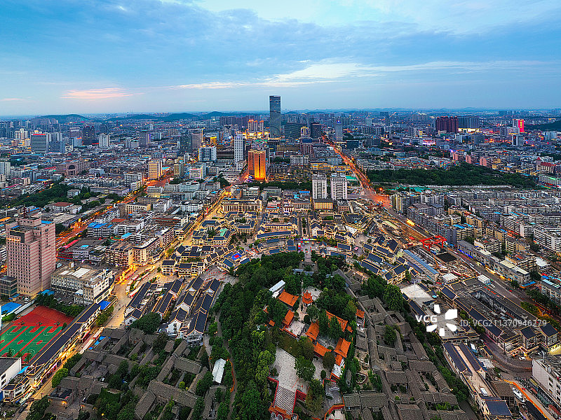 徐州中轴户部山+江苏省徐州市云龙区户部山图片素材