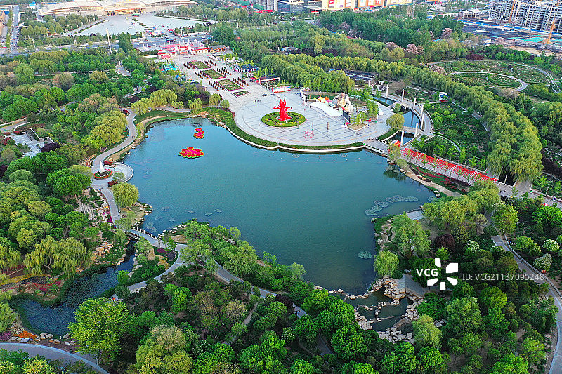 曹州牡丹园+山东省菏泽市牡丹区曹州牡丹园图片素材