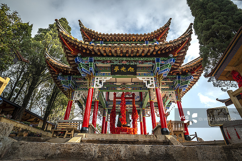 云南昆明西山风景区图片素材