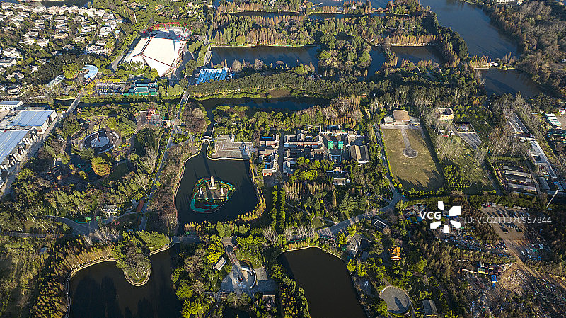 云南民族村景区图片素材