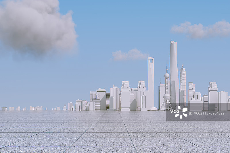 3D都市建筑城市群背景图片素材
