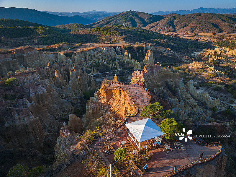 云南元谋土林图片素材