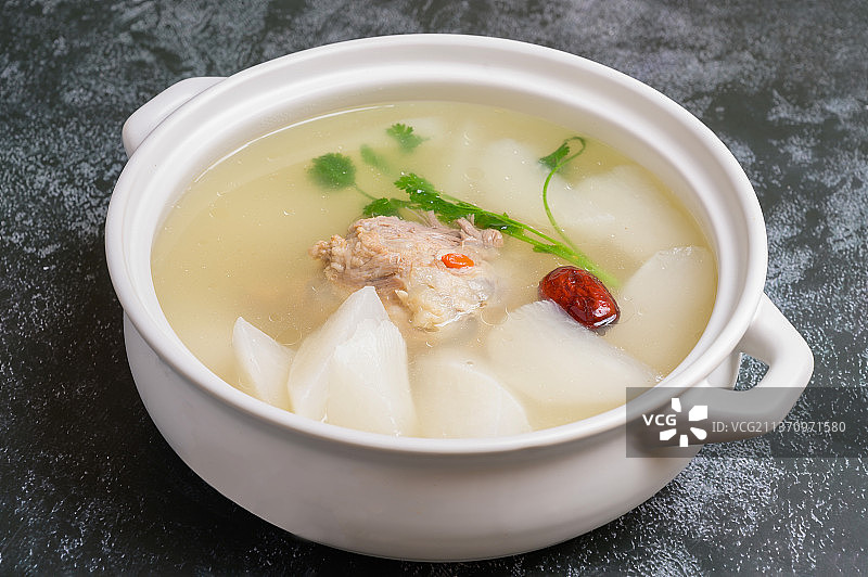 中餐美食-萝卜炖棒骨图片素材