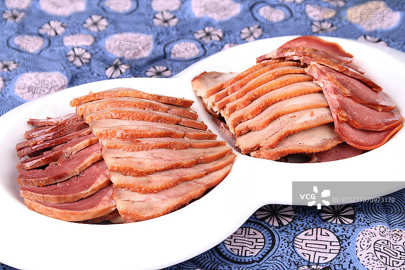 中餐美食-卤水拼盘图片素材