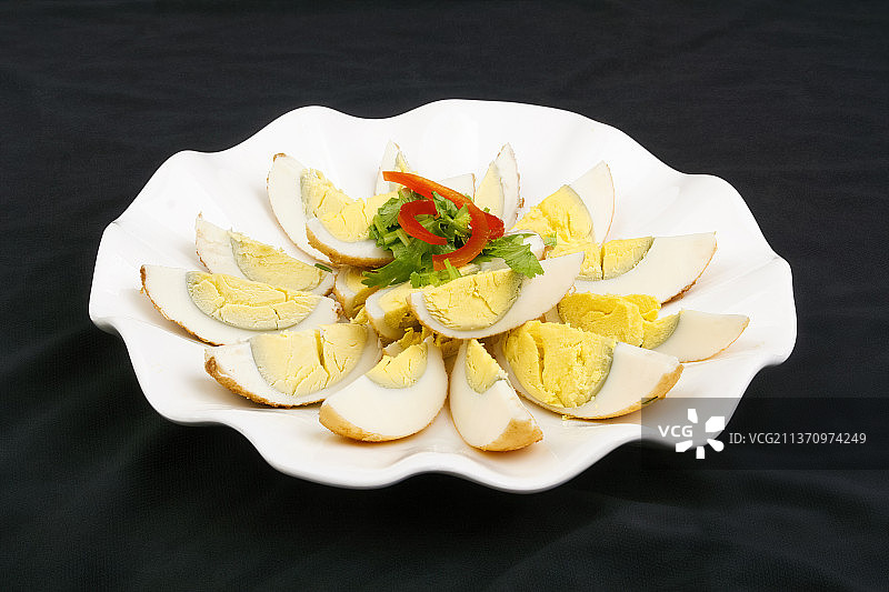 中餐美食-卤水鸡蛋图片素材