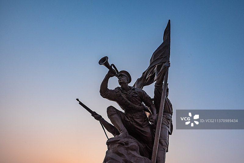 南昌市建军雕塑广场图片素材