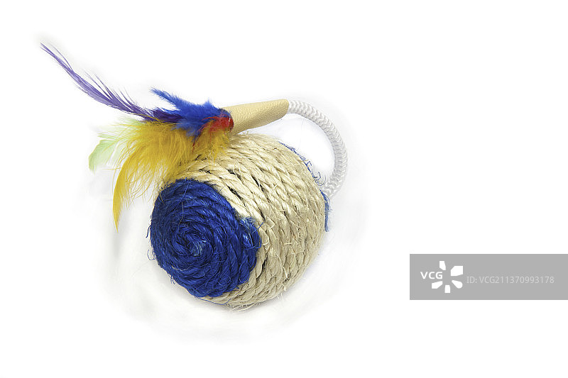 宠物羽毛逗猫玩具图片素材