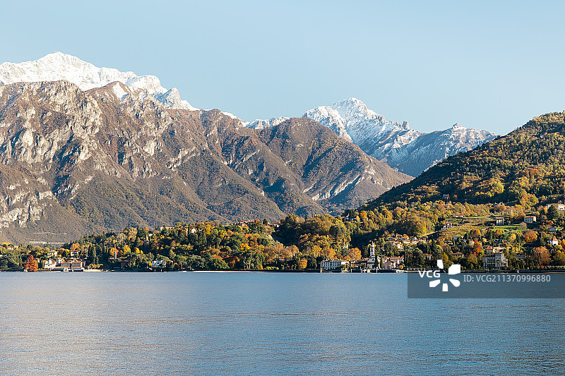 意大利科莫湖度假风光图片素材