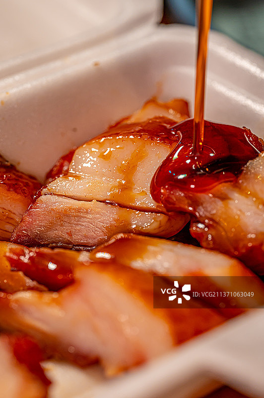 蜜汁叉烧图片素材
