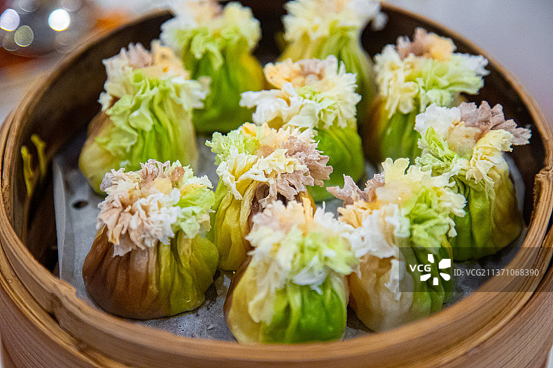 美味小吃：烧麦图片素材