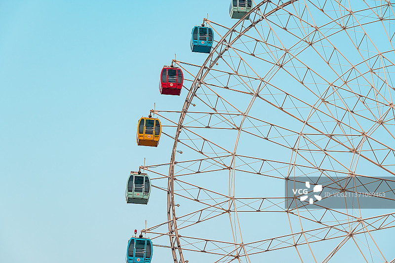 碧沙岗公园的摩天轮图片素材