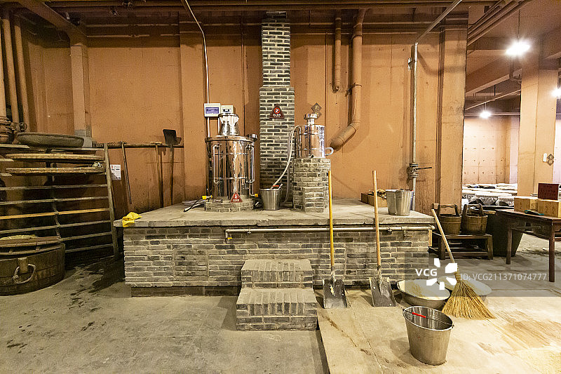 北京密云古北水镇：司马小烧酒坊图片素材