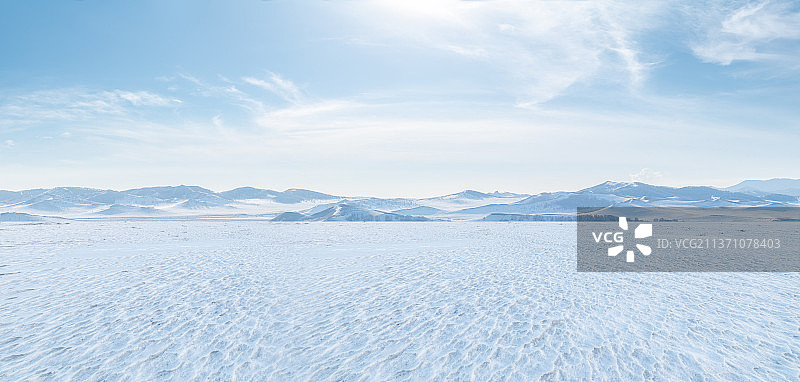 晴天雪山背景图片素材