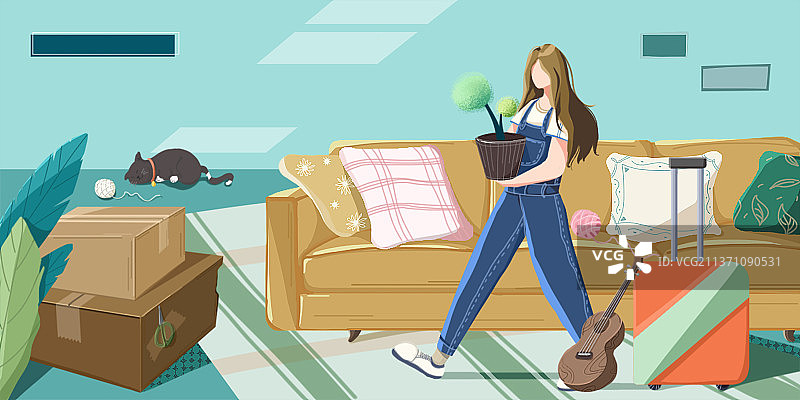 大学生租房图片素材