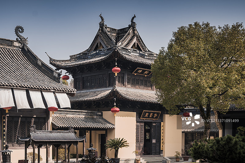 绍兴市上虞区--中华孝德园（般若寺）图片素材