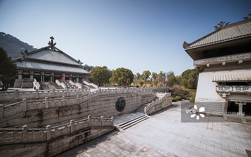 绍兴市上虞区--中华孝德园（大舜庙）图片素材