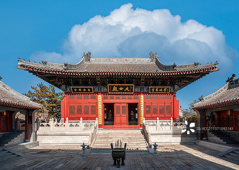 中国北京古北水镇圆通塔寺图片素材