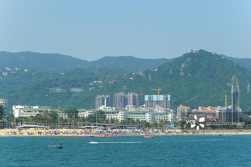 大梅沙海滩图片素材