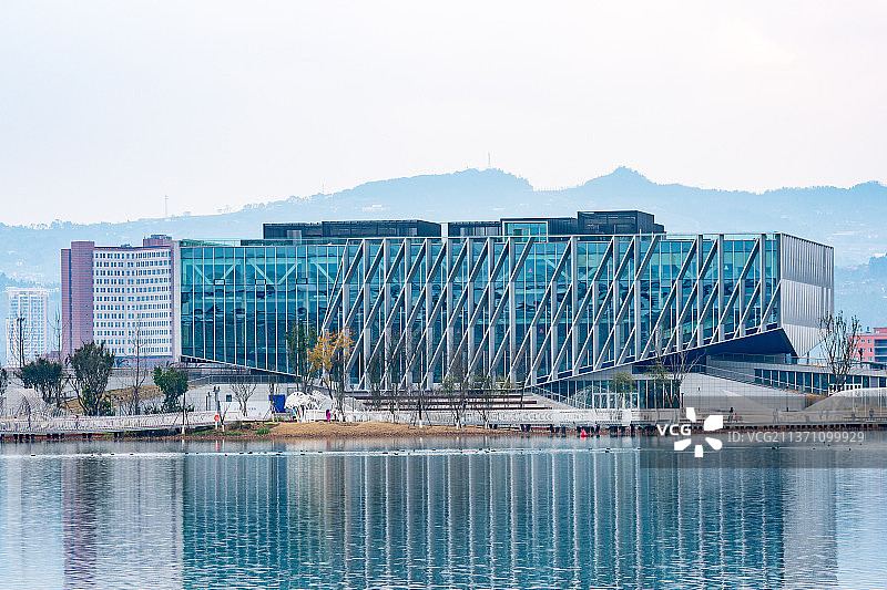 东安湖体育公园建筑图片素材