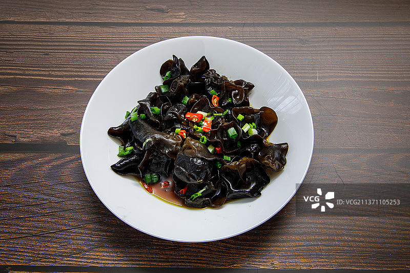 凉拌酸辣木耳图片素材