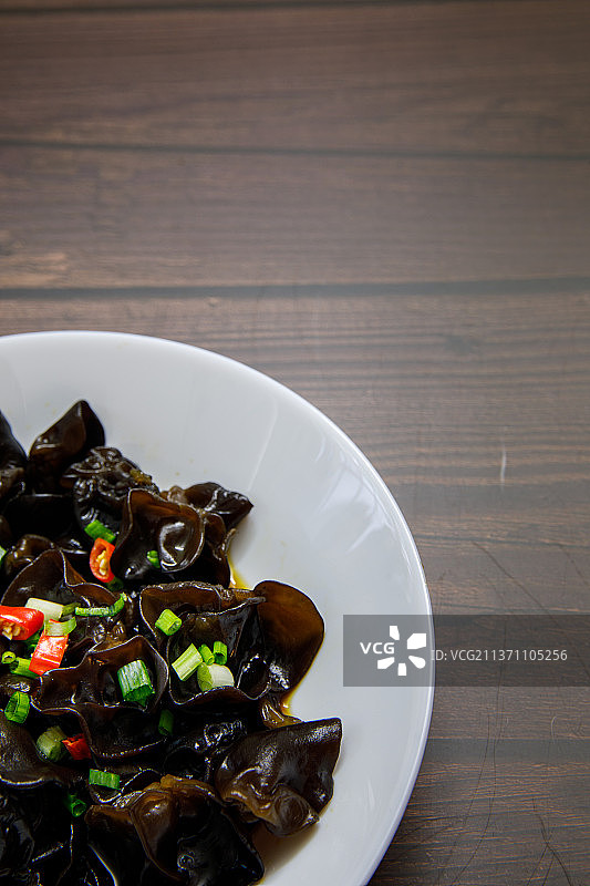 凉拌酸辣木耳图片素材