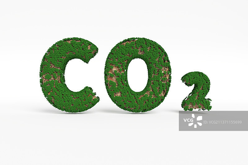 二氧化碳，环保，碳中和，碳达峰图片素材