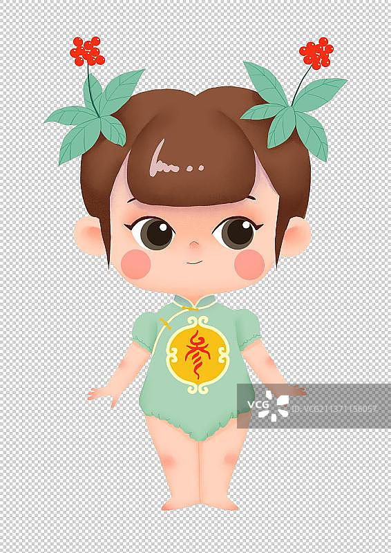 小女孩图片素材