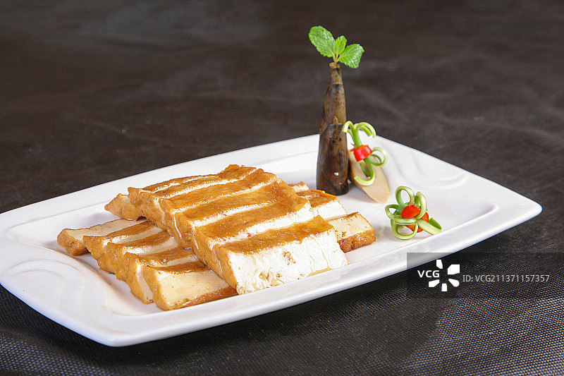 中餐美食-卤水豆腐图片素材