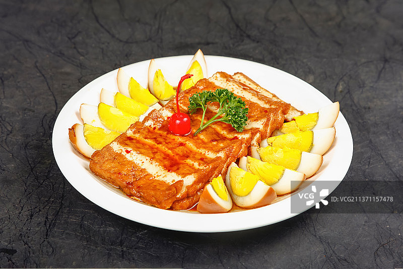 中餐美食-卤水双拼图片素材