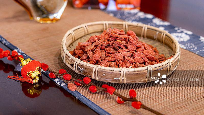 有机枸杞图片素材