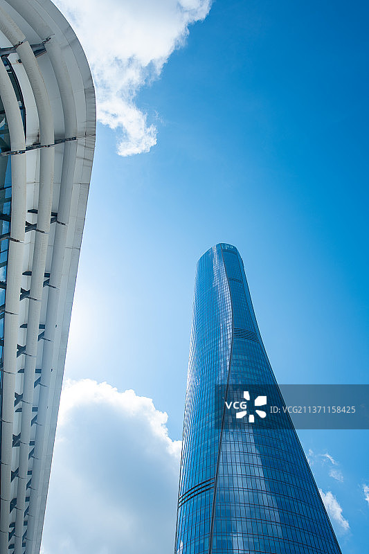 珠海现代城市CBD图片素材