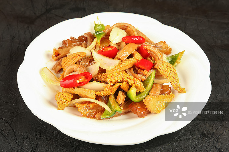 中餐美食-爆三样图片素材