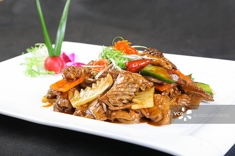 中餐美食-爆三样图片素材