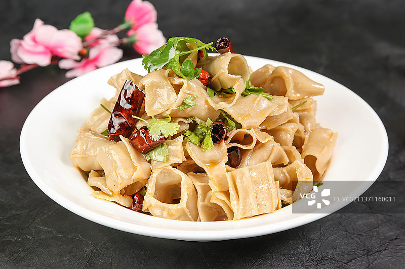 中餐美食-凉拌窝窝图片素材