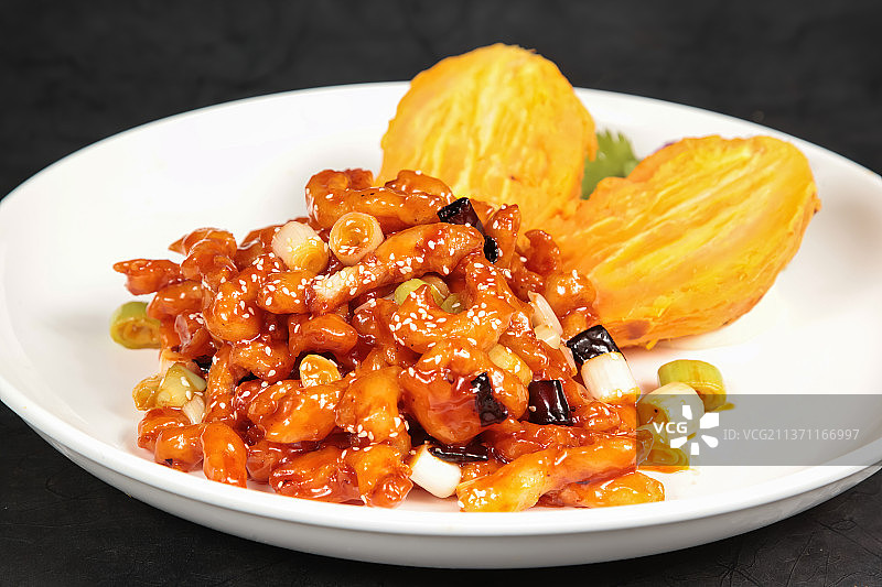 中餐美食-荔枝肉图片素材