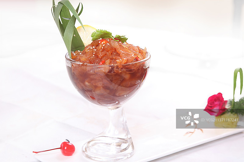 中餐美食-老醋蛰头图片素材