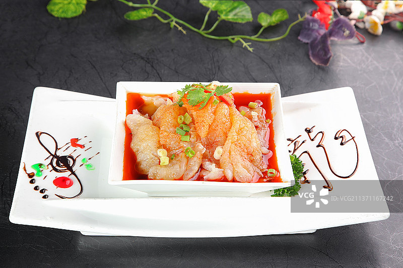 中餐美食-老醋蛰头图片素材