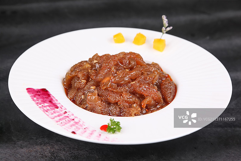 中餐美食-老醋蛰头图片素材