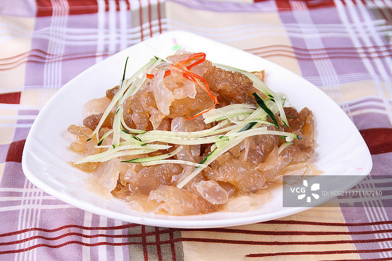 中餐美食-老醋蛰头图片素材